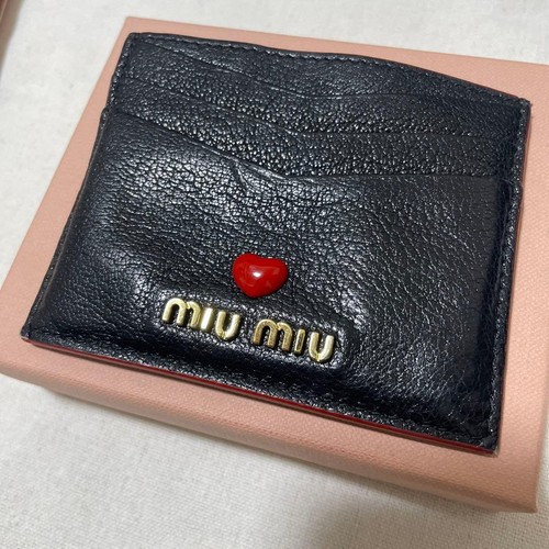 Portacarte miu madras pelle - portacarte,