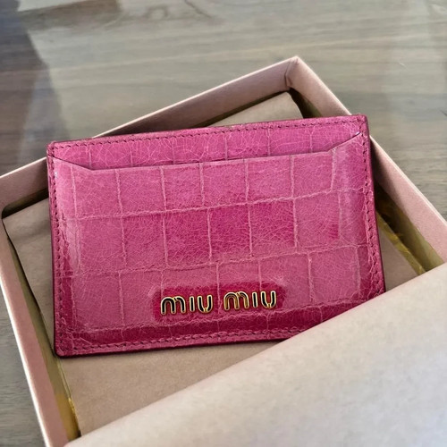 Miu astuccio porta carte - miu,