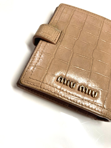 Miu portafoglio compatto - miu,