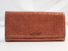 Autentico Portafoglio Miu Miu